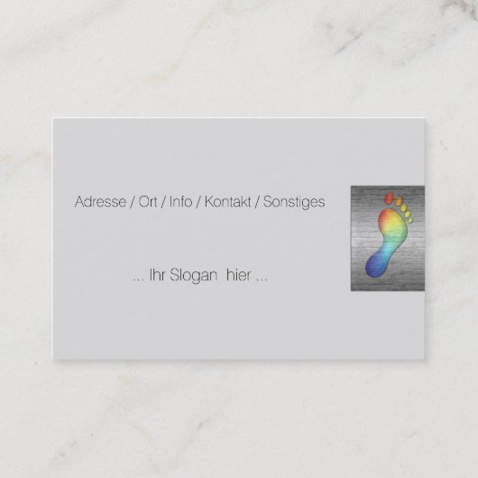 fusspflege 名刺 (裏面)