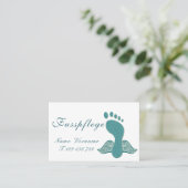 Fusspflege Podologe 名刺 (スタンド正面)