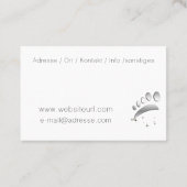 Fusspflege Podologe 名刺 (裏面)