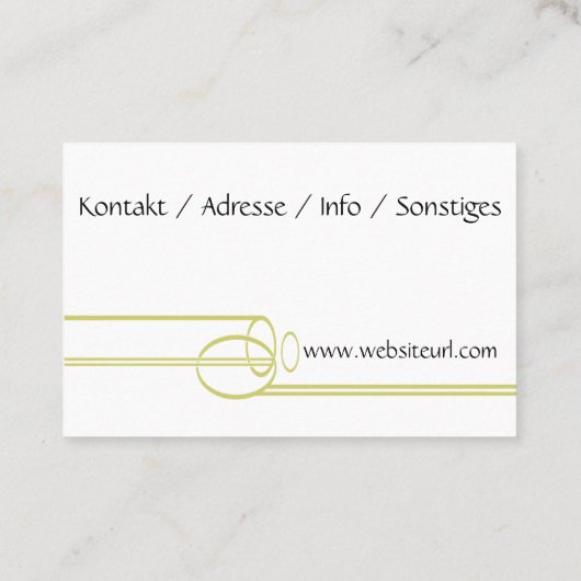 Fusspflege Podologe 名刺 (裏面)