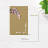 Fußpflege Visitenkarten (デスク)