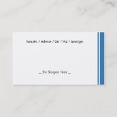 fusspglege 名刺 (裏面)