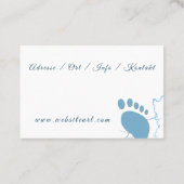 Fußplege Podologe 名刺 (裏面)