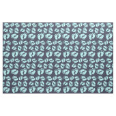 Fußspuren Fussabdrücke Baby Füßchen Stoffmuster ファブリック (ファットクウォーター)