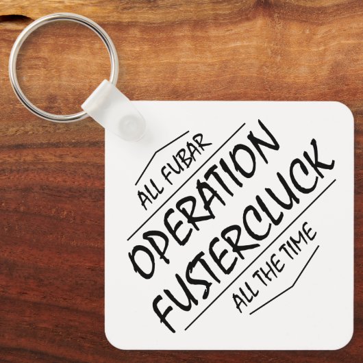 Fustercluck Keychain (Diamond) キーホルダー (正面)