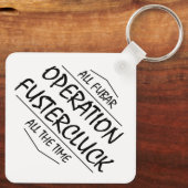 Fustercluck Keychain (Diamond) キーホルダー (裏面)