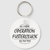 Fustercluck keychain (round) キーホルダー (裏面)