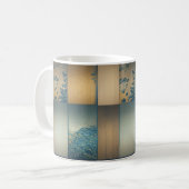 Fusuma Landscape - Japanese Screen Art Mug コーヒーマグカップ (正面左)