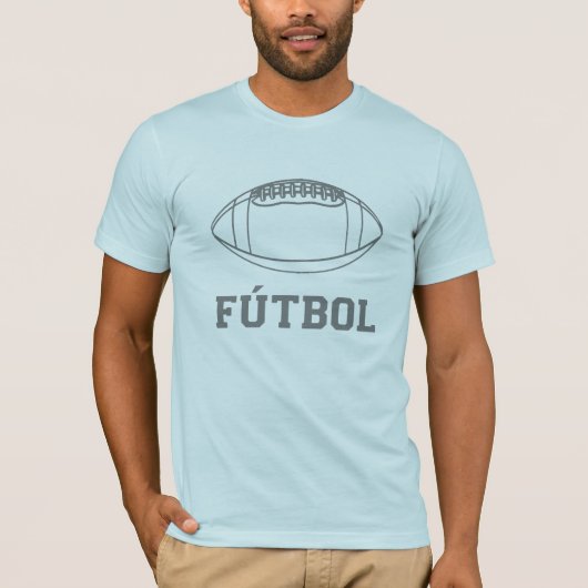 FútbolのフットボールのTシャツ Tシャツ (正面)
