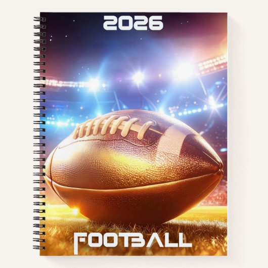 FUTBOL 2026 ノートブック (正面)