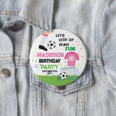 Futbol Soccer Birthday party 缶バッジ (インサイチュ)