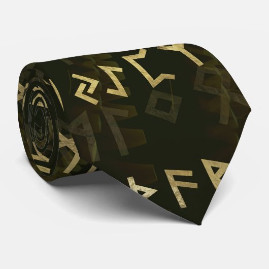 Futharkのより古い螺線形の芸術 ネクタイ (ロール)