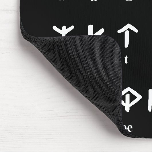 Futhorc マウスパッド (コーナー)