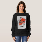 Futsal Addict Graphic Indoor Soccer Player Footbal スウェットシャツ (正面フル)