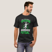 Futsal Saying Retirement Plan Futsal Player Tシャツ (正面フル)