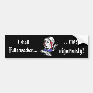 Futterwacken! バンパーステッカー