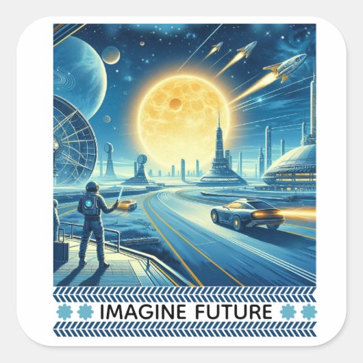 future スクエアシール (正面)