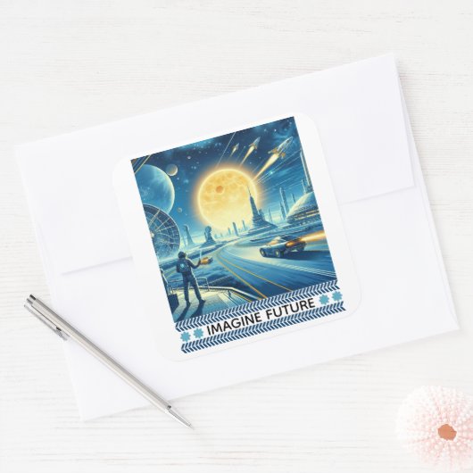 future スクエアシール (封筒)