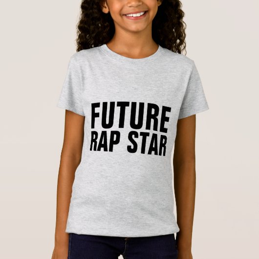 FUTURE ラップの STAR KIDS Tシャツ (正面)