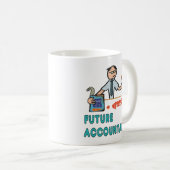 Future Accountant コーヒーマグカップ (正面右)