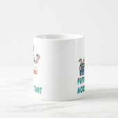 Future Accountant コーヒーマグカップ (中央)