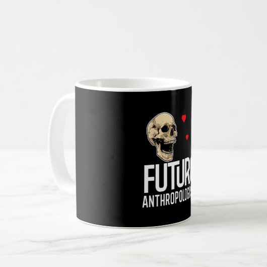 Future Anthropologist コーヒーマグカップ (正面左)
