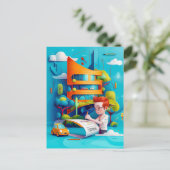 Future Architect Dream for Kids シーズンポストカード (スタンド正面)