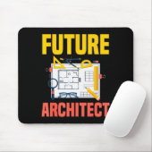 Future Architect Funny Architecture Architect マウスパッド (マウス)