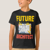 Future Architect Funny Architecture Architect  Tシャツ (正面)