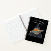 Future Astronomer Saturn - Personalized Notebook ノートブック (内部)