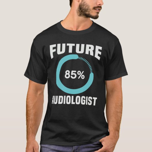 Future Audiologist Hearing Aid Student Audiology S Tシャツ (正面)