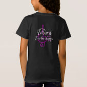 Future Barbershopperの女の子のTシャツ Tシャツ (裏面)