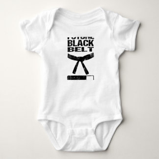 Future Black Belt loading for Martial Arts Kids ベビーボディスーツ