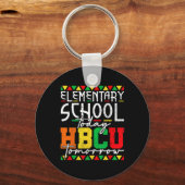 Future Black College Elementary School Today Hbcu キーホルダー (正面)