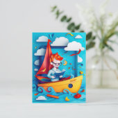 Future Boat Builder Dream for Kids シーズンポストカード (スタンド正面)