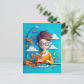 Future Book Author Dream for Kids シーズンポストカード (スタンド正面)