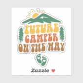 Future Camper On The Way シール (シート)