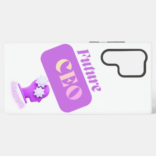 Future CEO Loading Samsung Galaxyケース (裏面横)