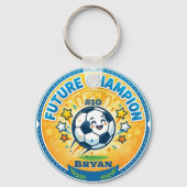 Future Champion Soccer Young Name & Player Number キーホルダー (裏面)