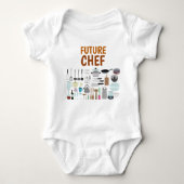 Future Chef Babysuit ベビーボディスーツ (正面)