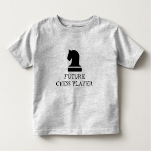 Future Chess Playerのおもしろいベビーシャ生まれたばかりのツ トドラーTシャツ