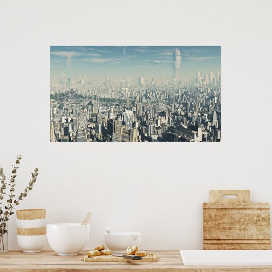 Future City – ポスター (キッチン)