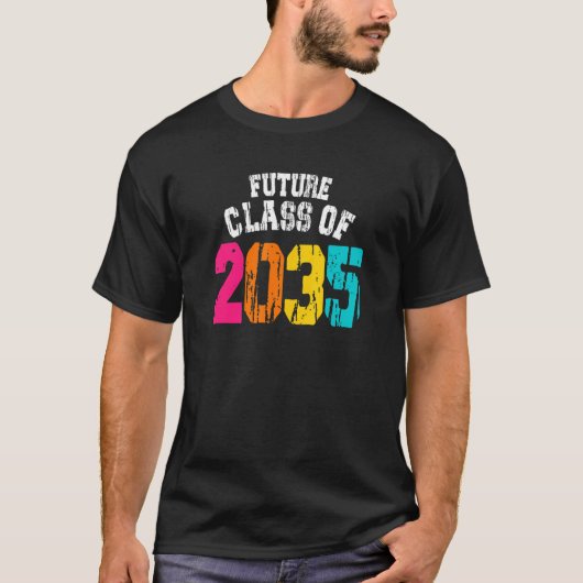 Future Class of 2035 Kindergarten Kid 1 Tシャツ (正面)