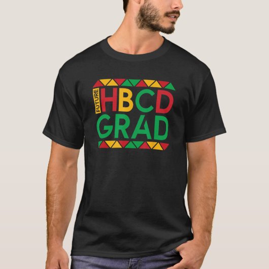 Future College Student Future HBCU Grad Girl Gradu Tシャツ (正面)