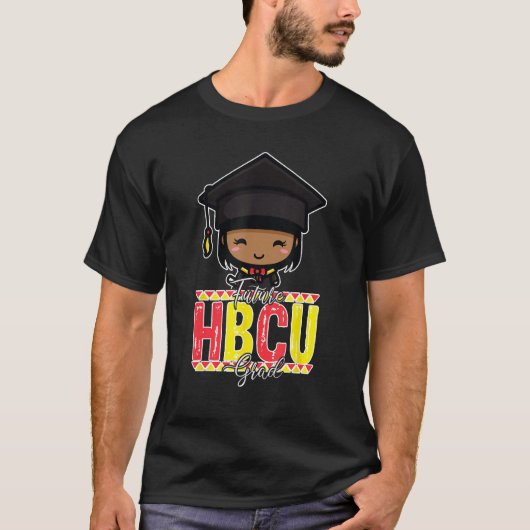 Future College Student Future HBCU Grad Girl Gradu Tシャツ (正面)