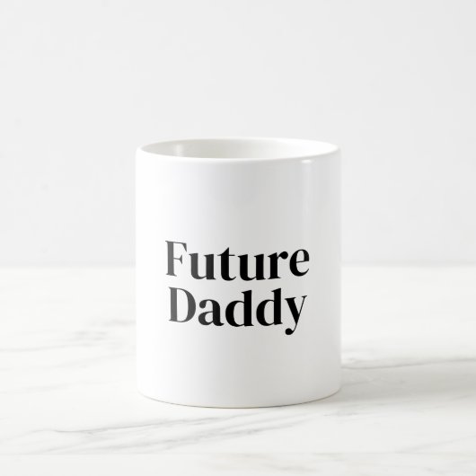 Future Daddy Mug – 父祝の旅 コーヒーマグカップ (中央)