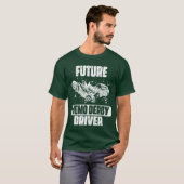 Future Demolition Derby Driver Demo Derby Cars fam Tシャツ (正面フル)