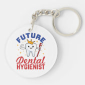 Future Dental Hygienist RDH キーホルダー (裏面)