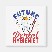 Future Dental Hygienist RDH マグネット (正面)