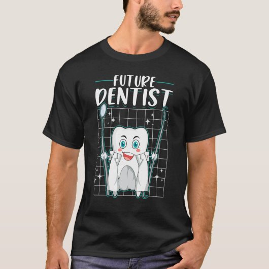 Future Dentist Dentistry Dental Student Kids Tシャツ (正面)
